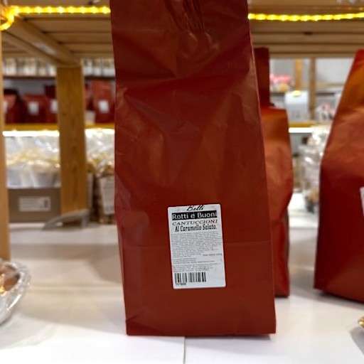 Cantuccioni al Caramello Salato 1 kg Rotti e Buoni,
