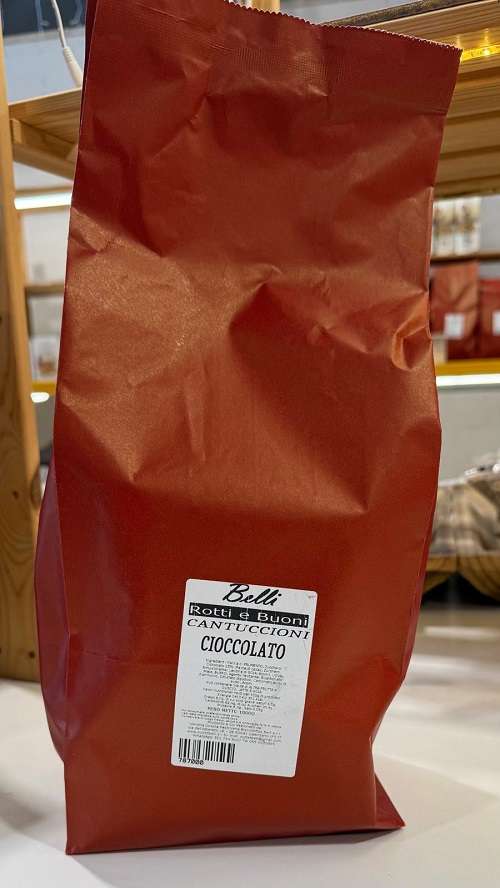 Cantuccioni Friabili Cioccolato Rotti e Buoni